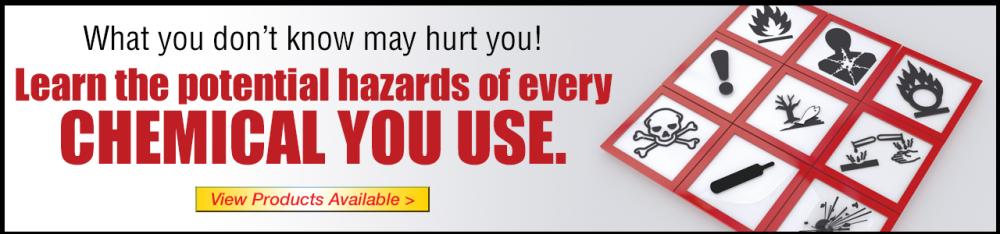 GHS, HAZMAT, SDS, Chemicals