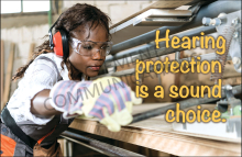 Hearing protection for noisy environments to ensure workplace safety and long-term health.