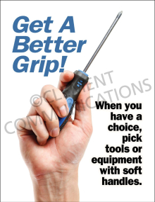 Get A Better Grip Poster
