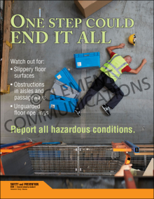 One Step Could End It All Poster