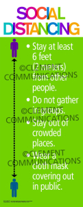 Social Distancing Banner