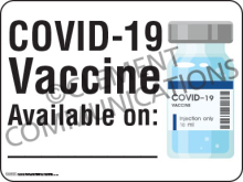 COVID-19 Vaccine Available