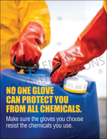 No One Glove can Protect You from All Chemicals