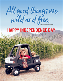 All Good Things are Wild and Free Poster
