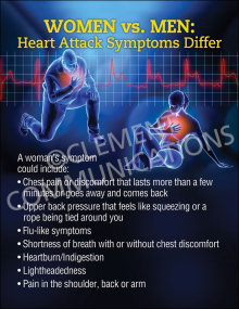 WOMEN VS. MEN: Heart Attack Symptoms Differ
