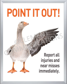 Safety Nature Poster Subscription is an effective way to use animals to reinforce your safety messages to your employees. Every month, a new animal poster will be combined with a safety message.