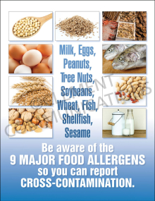 9 Major Food Allergens