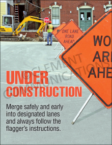 Under Construction Safety Poster