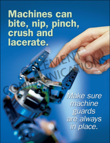 Machine Guards - Machines Bite - Poster