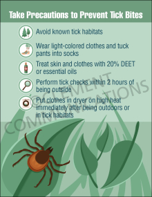 Take Precautions to Prevent Tick Bites