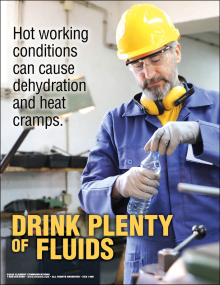Hot Working Conditions Poster