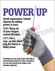 Grip Lift Poster