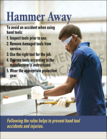 Hammer Away Poster