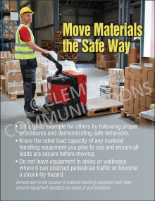 Move Materials the Safe Way in the Warehouse