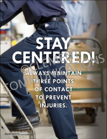 Stay Centered Poster