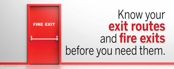 Know Your Exit Routes