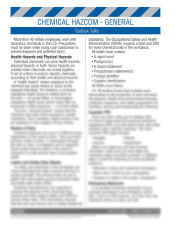 Chemical-HazCom: General