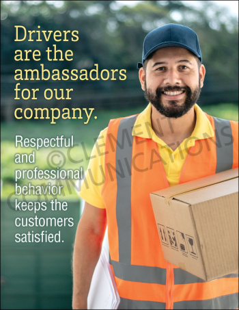 Drivers Are Ambassadors Customer Satisfaction Poster