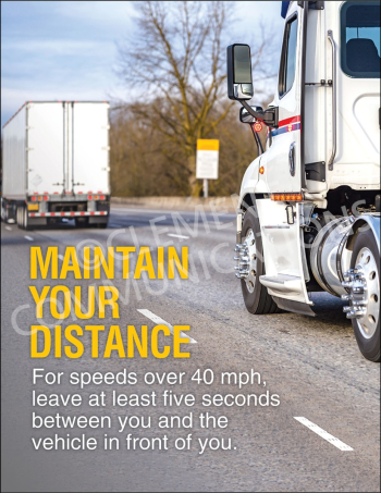 Maintain Your Distance Poster