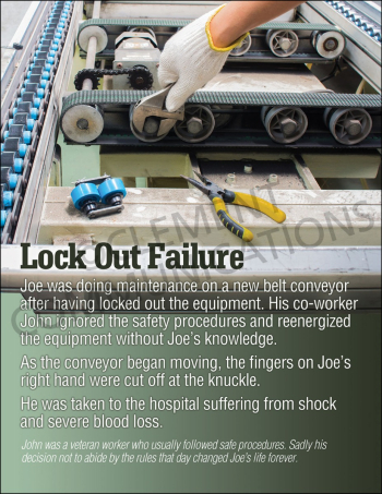 Lock Out Failure Poster