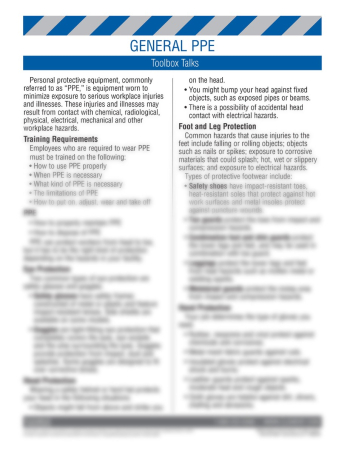 PPE - General 3