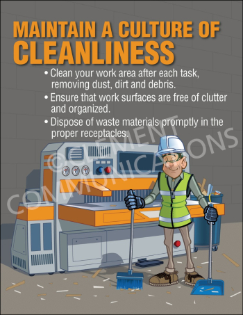 Maintain a Culture of Cleanliness
