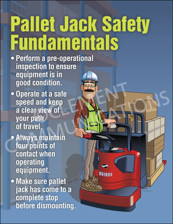 Pallet Jack Fundamentals Poster