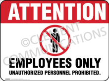 Attention - Employees Only