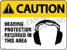 CAUTION - Hearing Protection Required