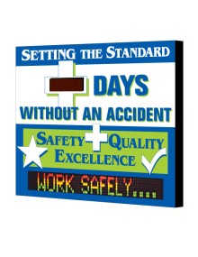 Electronic Safety Scoreboard - Setting The Standard Without Lost Time