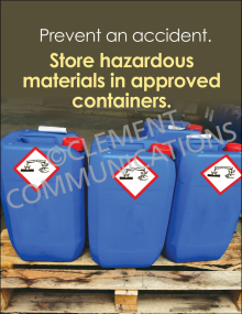 Approved Containers Poster