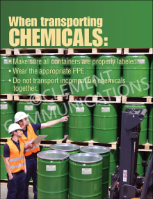Transporting Chemicals Poster