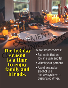 Holiday Family Friends Poster