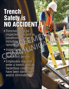 Trenching Safety Poster