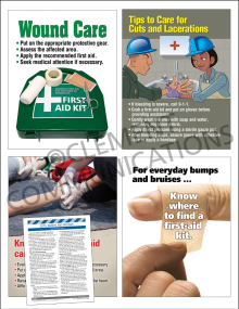 First Aid Focus Pack 4: Cuts, Bumps &amp; Bruises