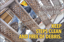 Keep Steps Clean