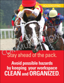 Stay Ahead of the Pack Poster
