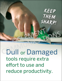 Dull Or Damaged Poster