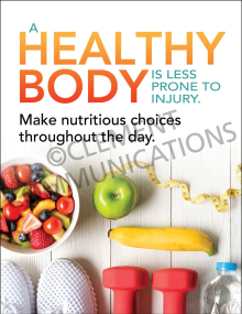 Ergonomics - Healthy Body Poster