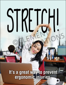 Ergonomics - Stretch Poster