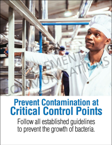 Prevent Contamination Poster