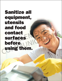 Sanitize All Poster