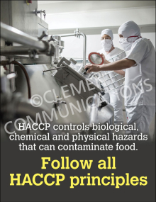 Follow HACCP Poster