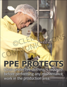 PPE Protects Poster
