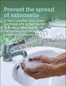 Prevent Salmonella Poster