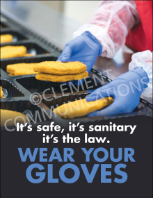Safe and Sanitary Poster