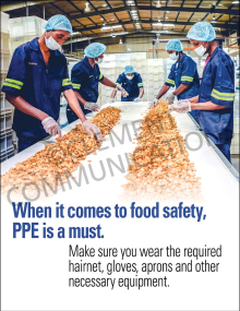 PPE is a Must Poster