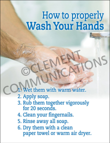 Wash Hands Poster