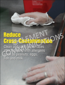 Reduce Cross-Contamination Poster