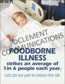 Food Safety - Foodborne Illness Poster
